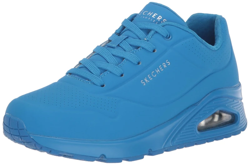 Skechers Women's Uno - Night Shades Trainers, Blue, 4.5 UK