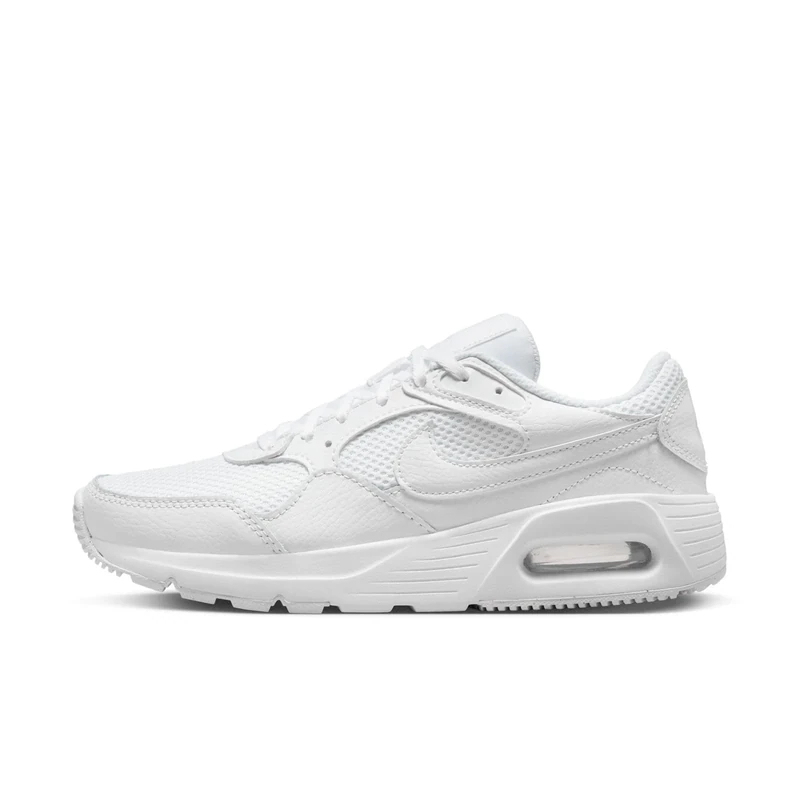 NIKE Men's Air Max Sc Sneaker, White Black White, 7.5 UK