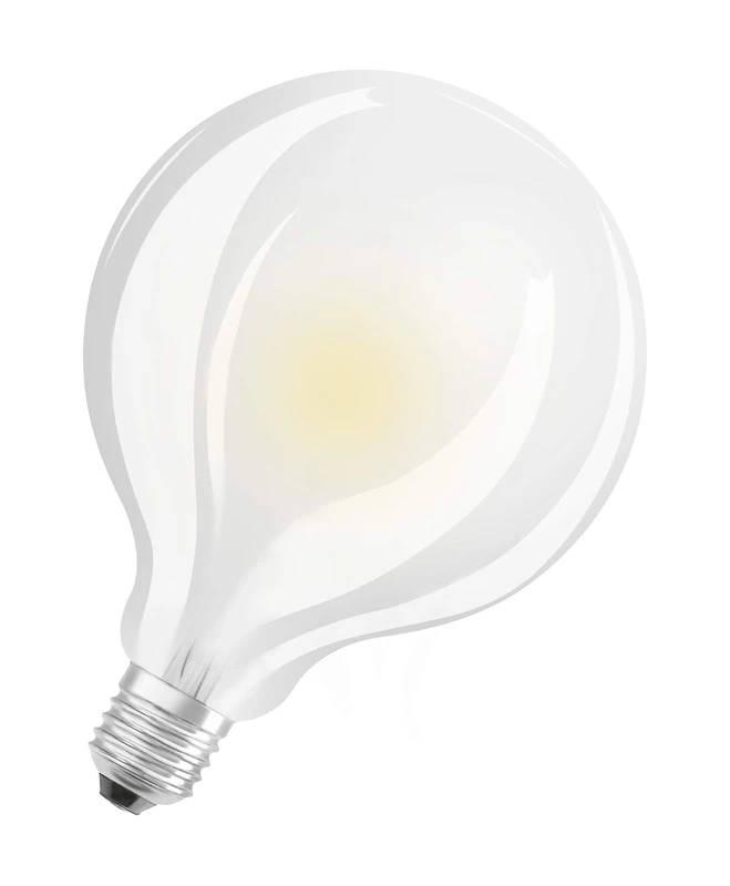 OSRAM LED Retrofit Classic GLOBE95 | Base: E27 | Non-dim| 7 W | Replacement for 60 W Incandescent Bulb | Frosted | | 6 Pieces