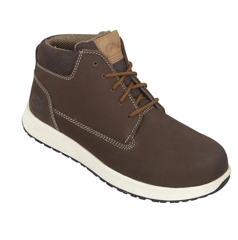 Himalayan 4411 Urban Nubuck Sneaker Style Safety Boot, S3, SRC, 5 Size, Brown