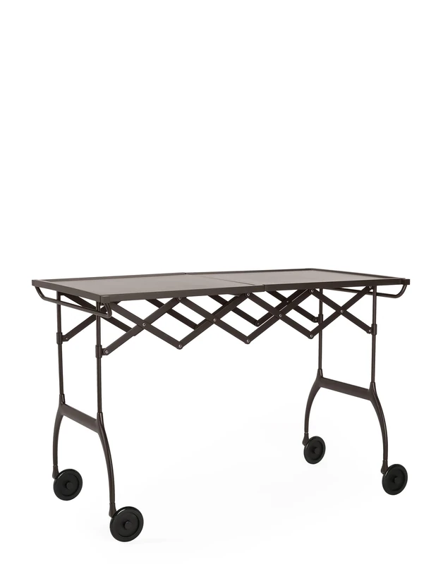 Kartell Battista Lunch Trolley, Plum - Image 1