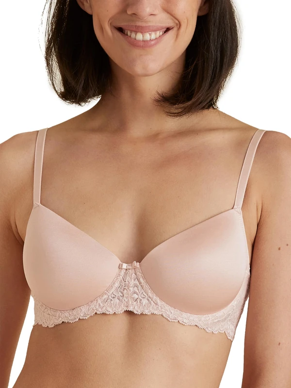 CALIDA Women's Sensual Secrets Bra, Opaque, lace Parfait Pink, 34B - Image 1