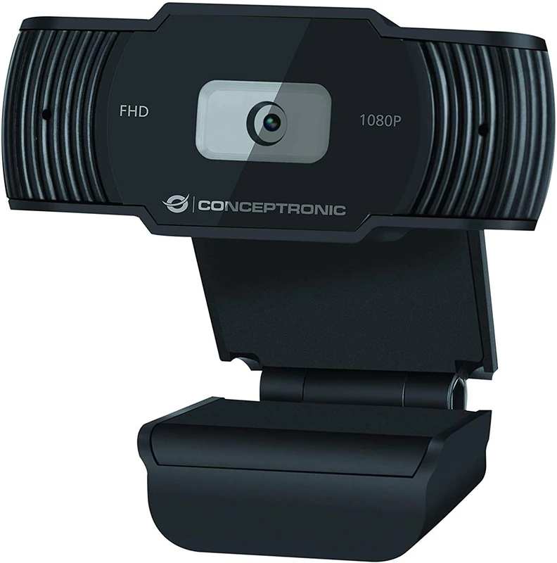 Conceptronic AMDIS04 Webcam AMDIS 1080P Full HD Webcam + Microphone - Image 1