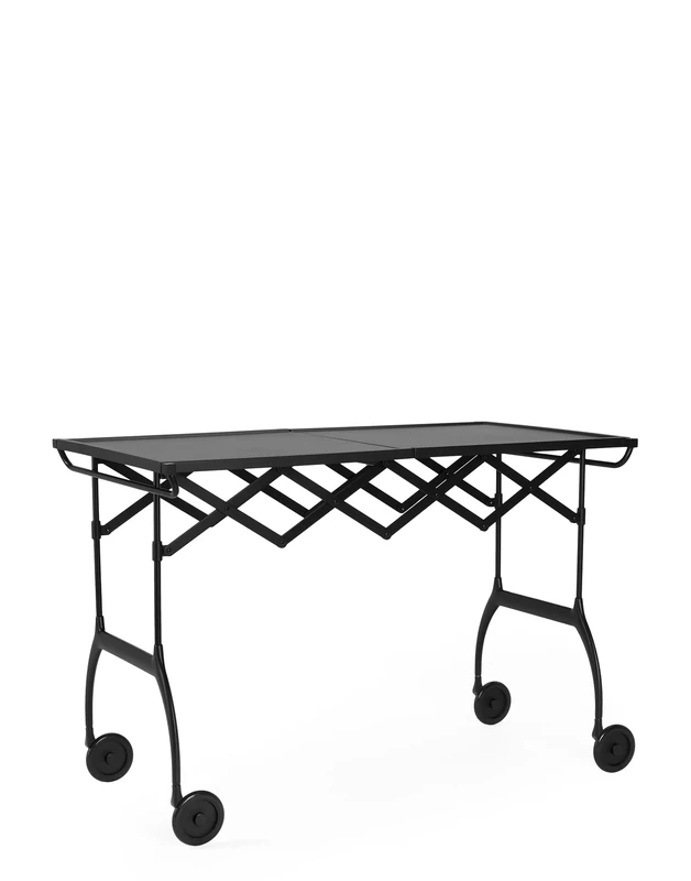 Kartell Battista Serving Trolley, Black