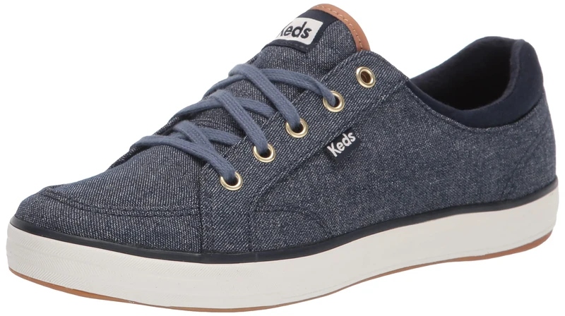 Keds Women's Center II Speckle Sneaker - Navy Comfort Trainer