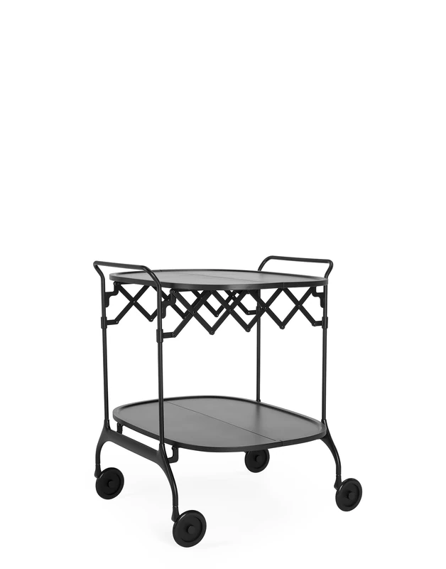 Kartell Gastone Trolley, Black - Image 1