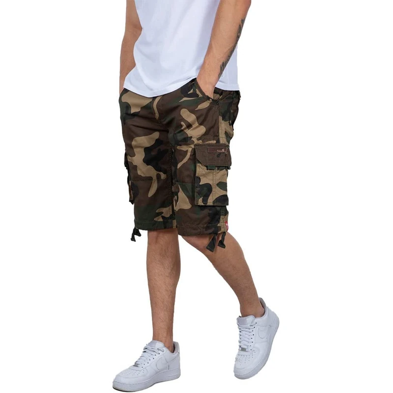 Alpha Industries Jet Short Camo for Men Cargo, Wdl 65, 31