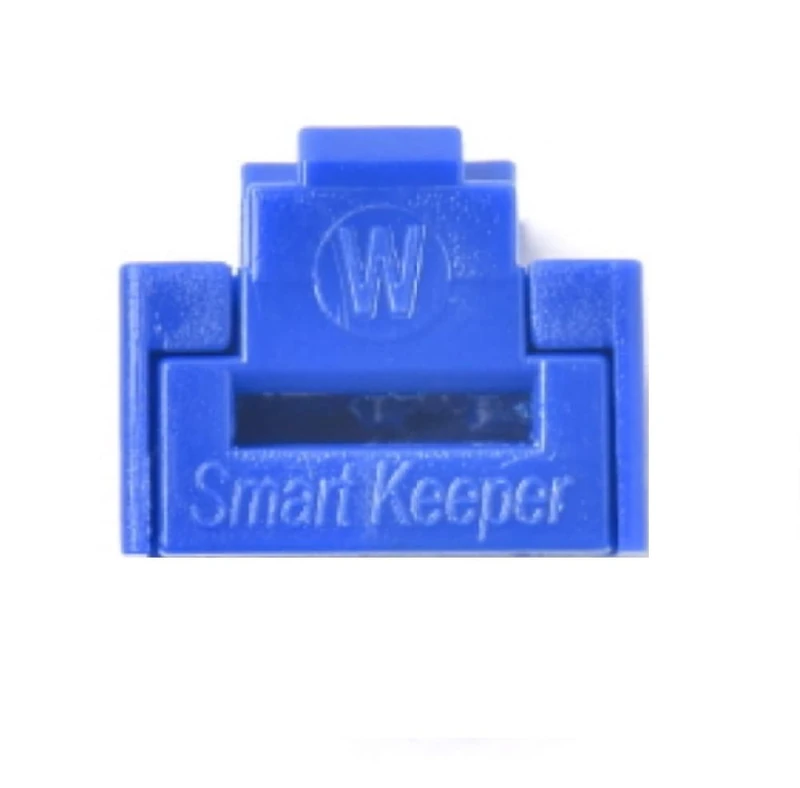 SmartKeeper Essential / 100 x RJ45 Port Blockers Without Lock Key Basic/Dark Blue