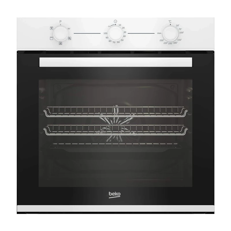 Beko AeroPerfect Fan Electric Single Oven with Steam Cleaning - White