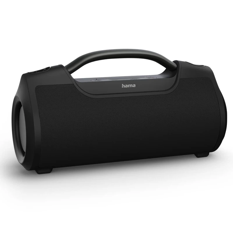 Hama 00188217 Soundbarrel Mobile Bluetooth Speaker, Waterproof, 60W, black, 15.2 cm*11.8 cm*31.0 cm