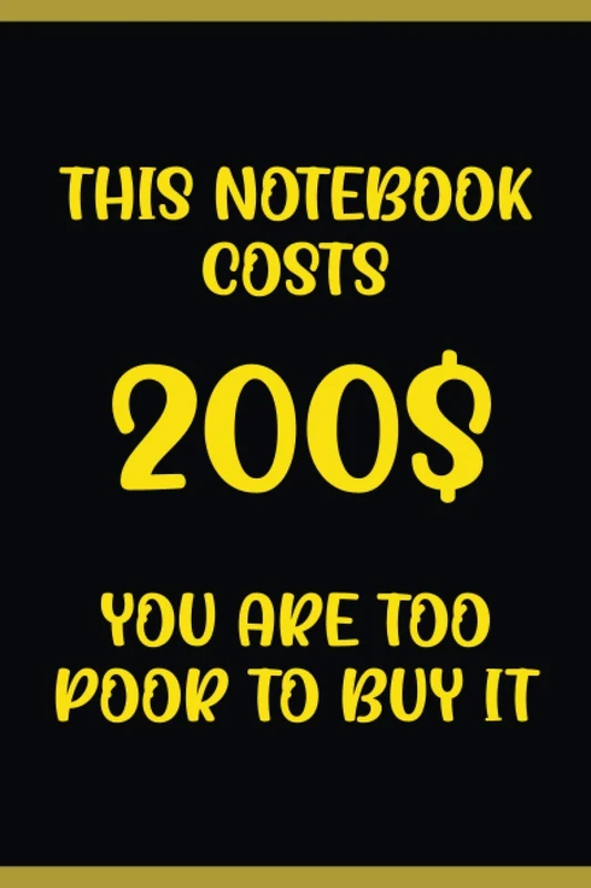 Expensive Lined Notebook: Nobleman Journal, Gift for Richest, Royal Note