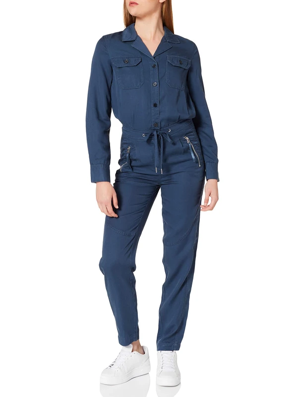 s.Oliver Women's 120.10.103.20.201.2061308 Jumpsuit, 5760, 38W (Regular)