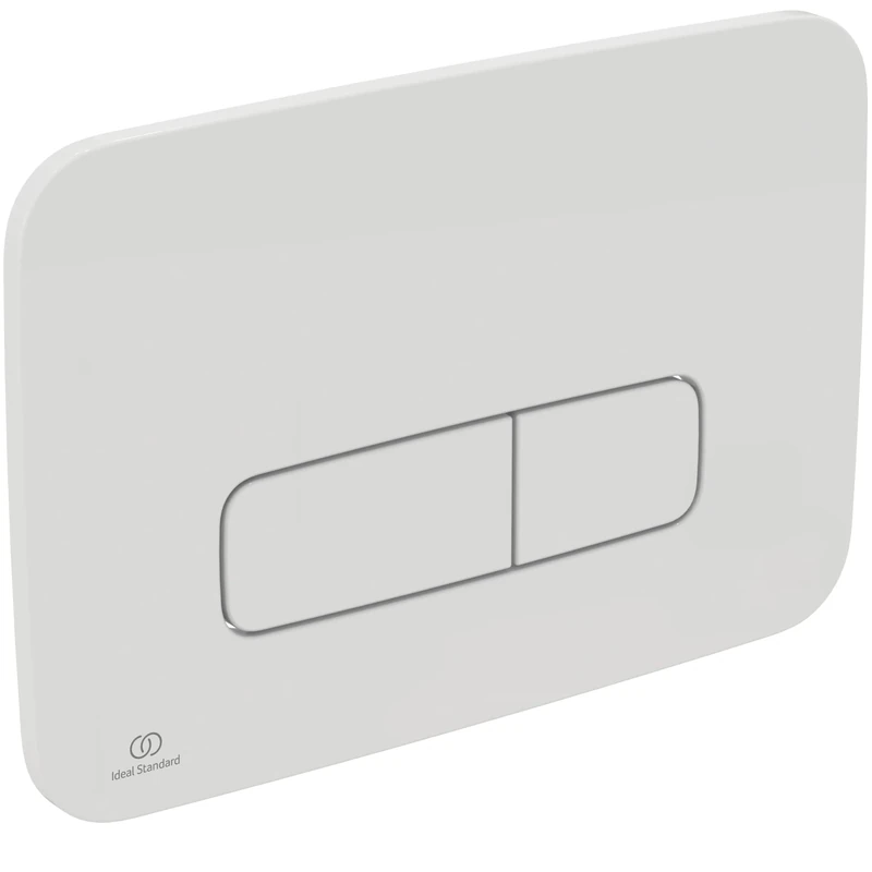 Ideal Standard Oleas P3 Pneumatic Toilet Flush Plate, R0124AC, White