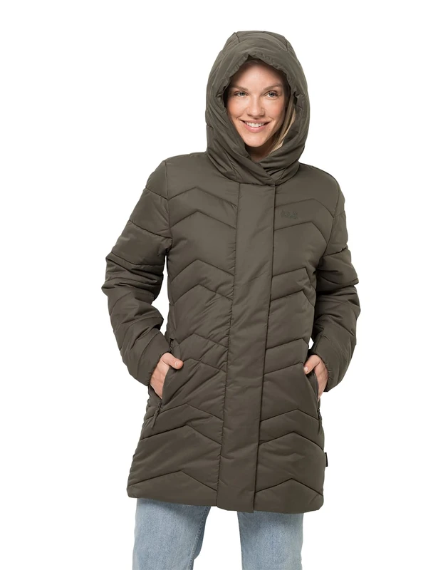 Jack Wolfskin Women's Standard Kyoto Coat, Grape Leaf, Small