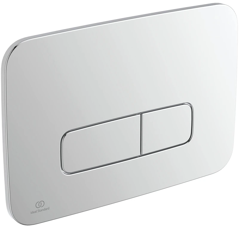 Ideal Standard Oleas M3 Mechanical Toilet Flush Plate, R0123AA, Chrome
