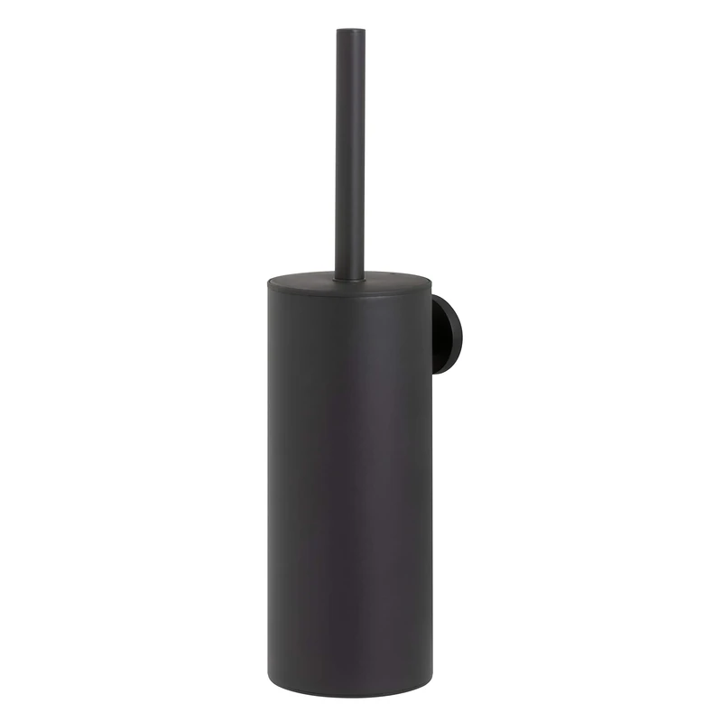 Tiger Noon Toilet Brush and Holder, Black, BxHxT: 8,9 x 38,2 x 11 cm