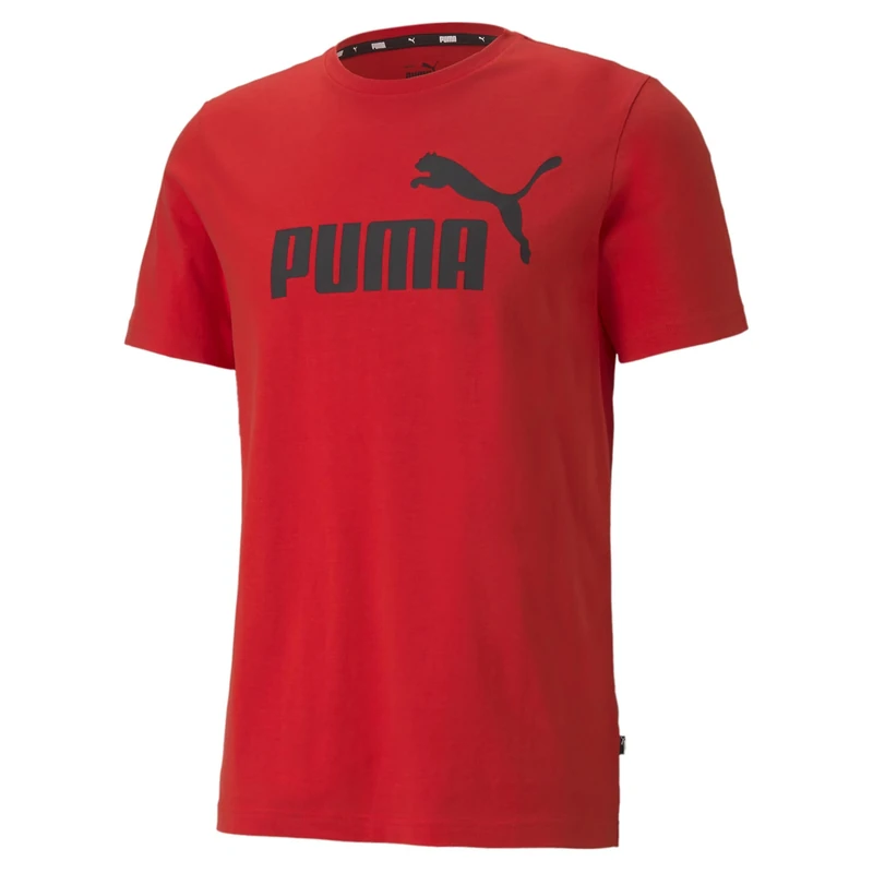 PUMA ESS Logo Tee - Men's 100% Cotton Activewear T-Shirt
