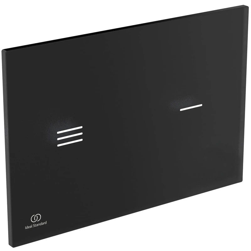 Ideal Standard Symfo No Touch Flush Plate R0129RX - Black Dual Flush