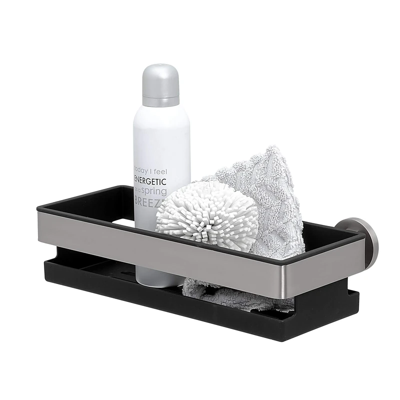 Tiger Noon Shower Basket, Stainless Steel Brushed