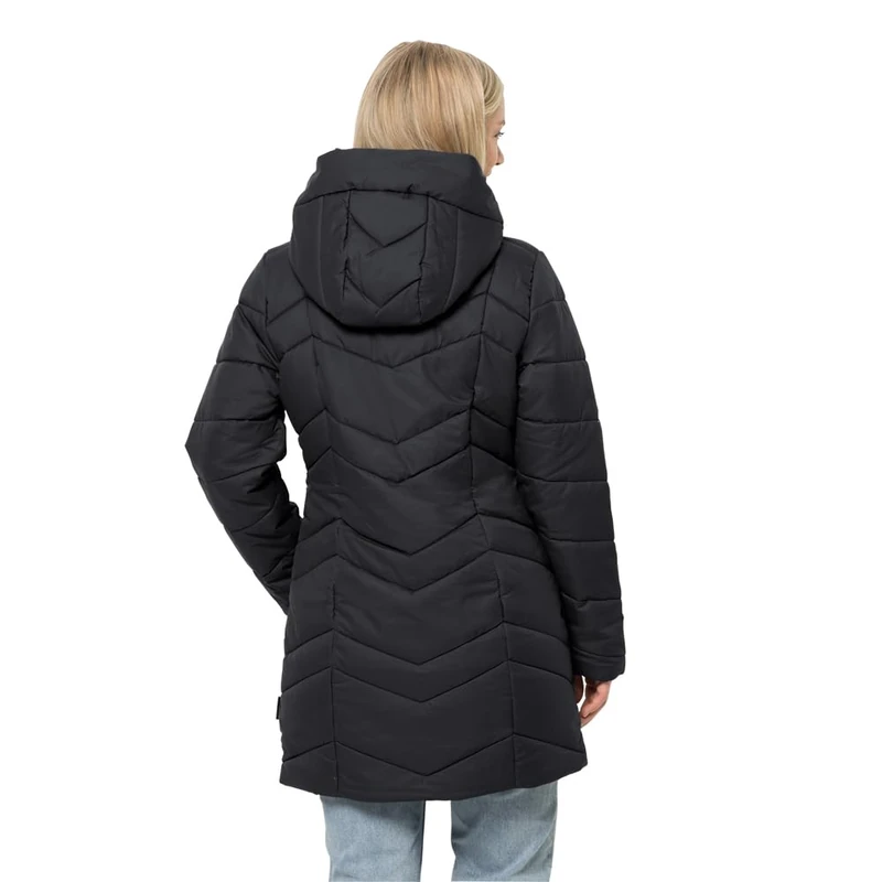 Jack Wolfskin Women's Standard Kyoto Coat W, Black, M
