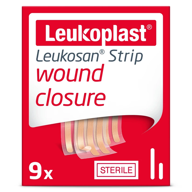 Leukoplast Leukosan Sterile Wound Closure Strips - Flexible Breathable