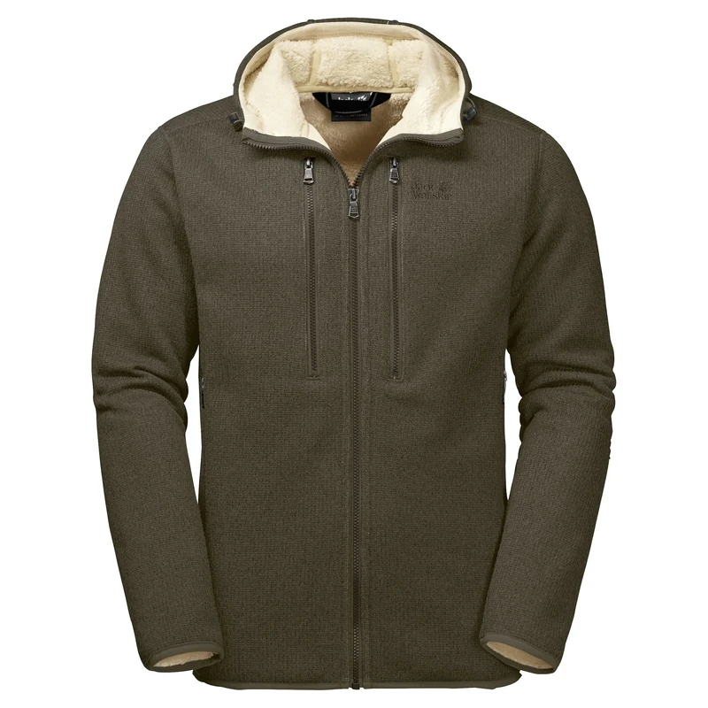 Jack Wolfskin Men's Robson Shell Jacket, Bonsai Green, L UK