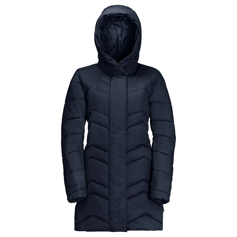 Jack Wolfskin Women's Standard Kyoto Coat W, Midnight Blue, S