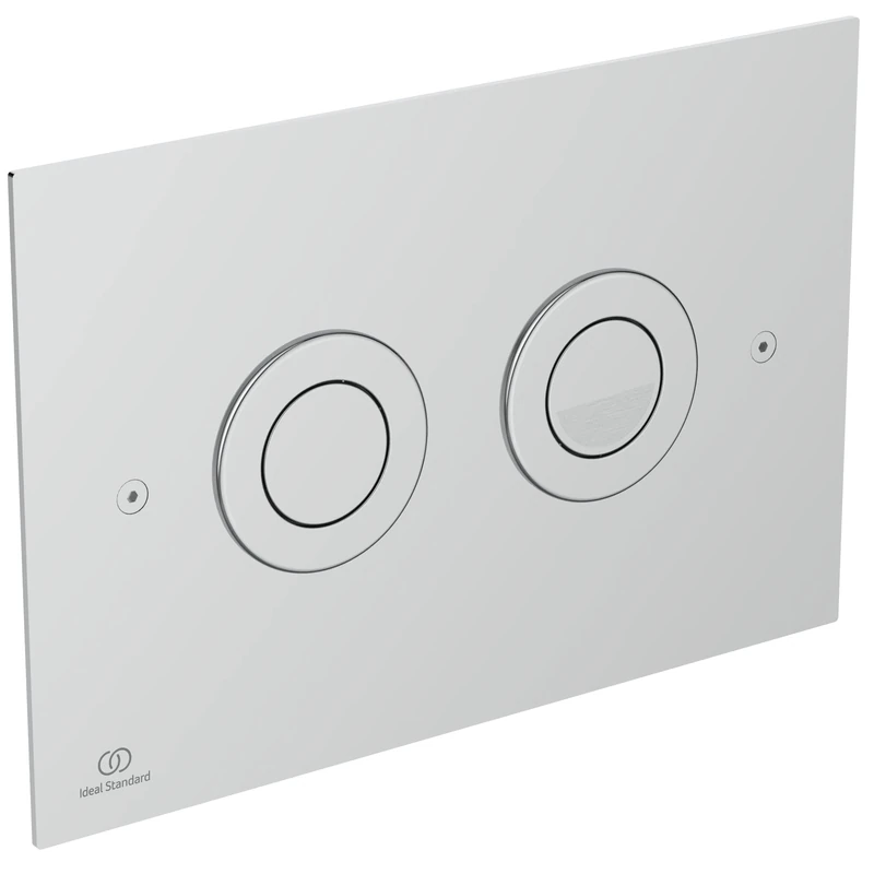 Ideal Standard R0188MY Septa PRO™ P1 Pneumatic Plate, Stainless Steel