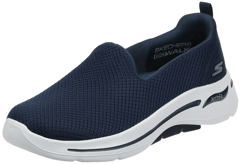 Skechers Go Walk Arch Fit Navy/White 7 D - Wide