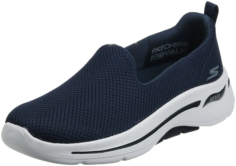 Skechers Go Walk Arch Fit Navy/White 10 D - Wide