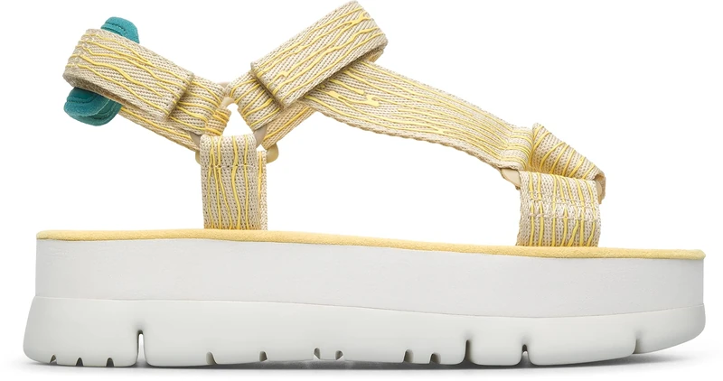 Camper Women's Oruga Up-K200851 Wedge Sandal, Multicolour, 8 UK