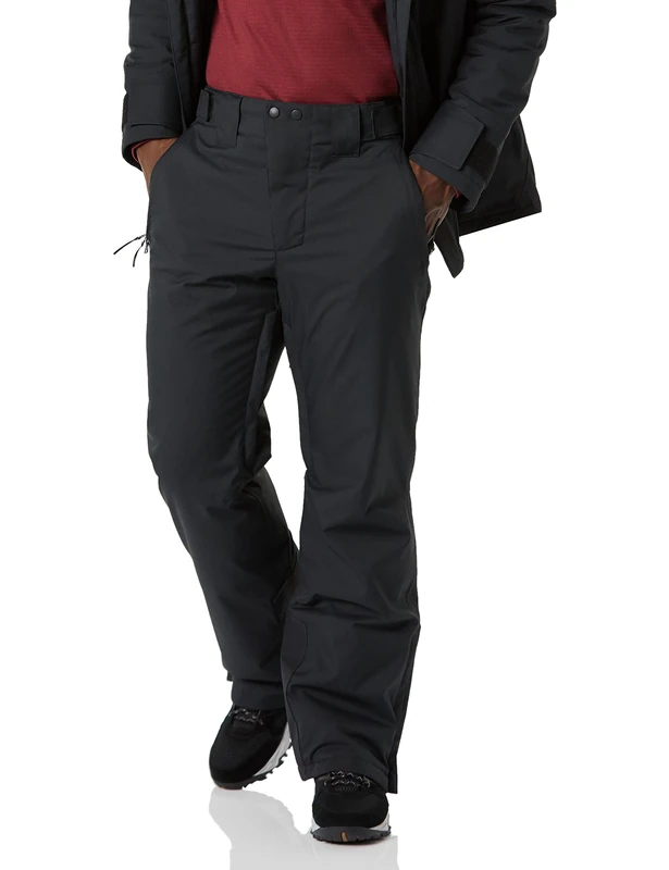 Amazon Essentials Men's Waterproof Insulated Ski Pant, Black, X-Small