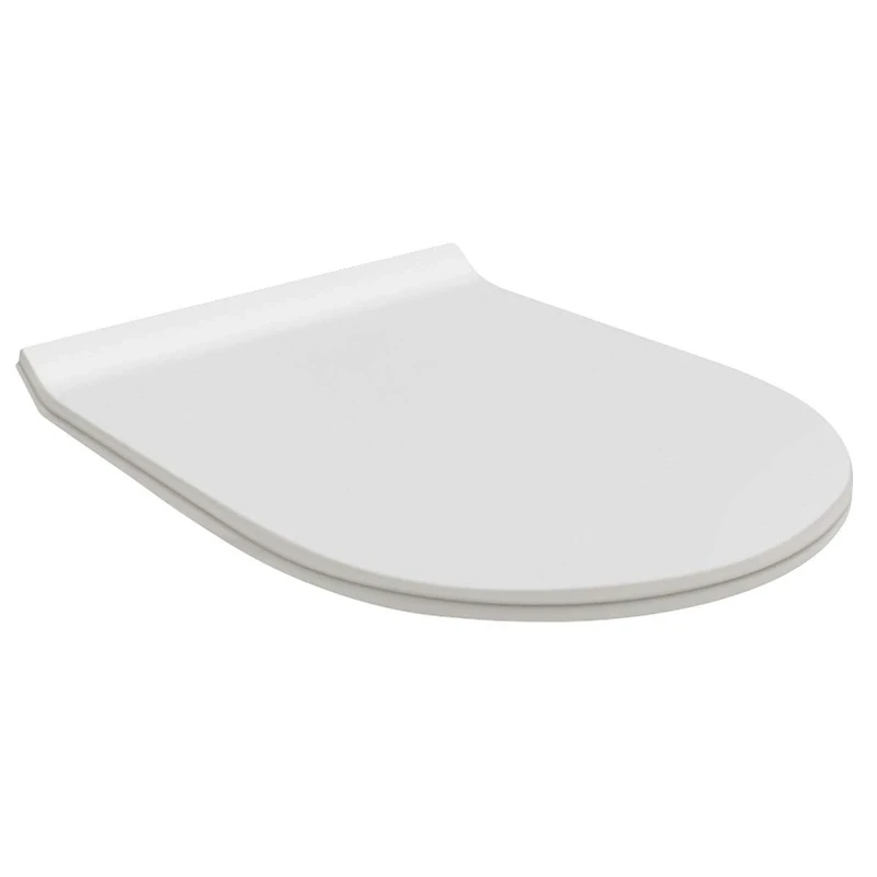 flaminia QKCW09 Slim Seat Rallent White for Quick/App Series, White, No