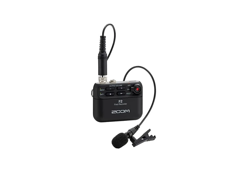 Zoom F2 Field Recorder and Lavalier Mic 10007400