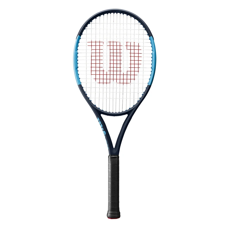 Wilson Ultra 100L V2 Adult Performance Tennis Racket - Grip Size 0-4", BLUE/NAVY