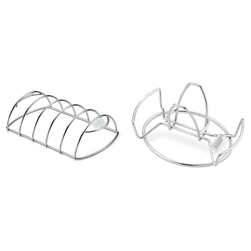 Weber 6605 Original Rib Rack for Grilling & Poultry Roaster