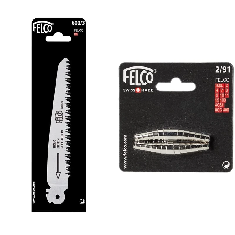 Felco - Replacement Pruning Saw Blade FEL600 & Spare Springs for Models 2/4/7/8/9/10/11/100