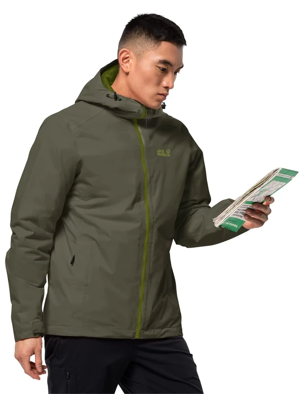 Jack Wolfskin Men's Frosty Morning Jacket M Waterproof Winter Jacket