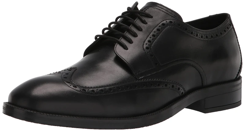 Cole Haan Men's Modern Essentials Wing Oxford, Black Waterproof, 9.5 UK