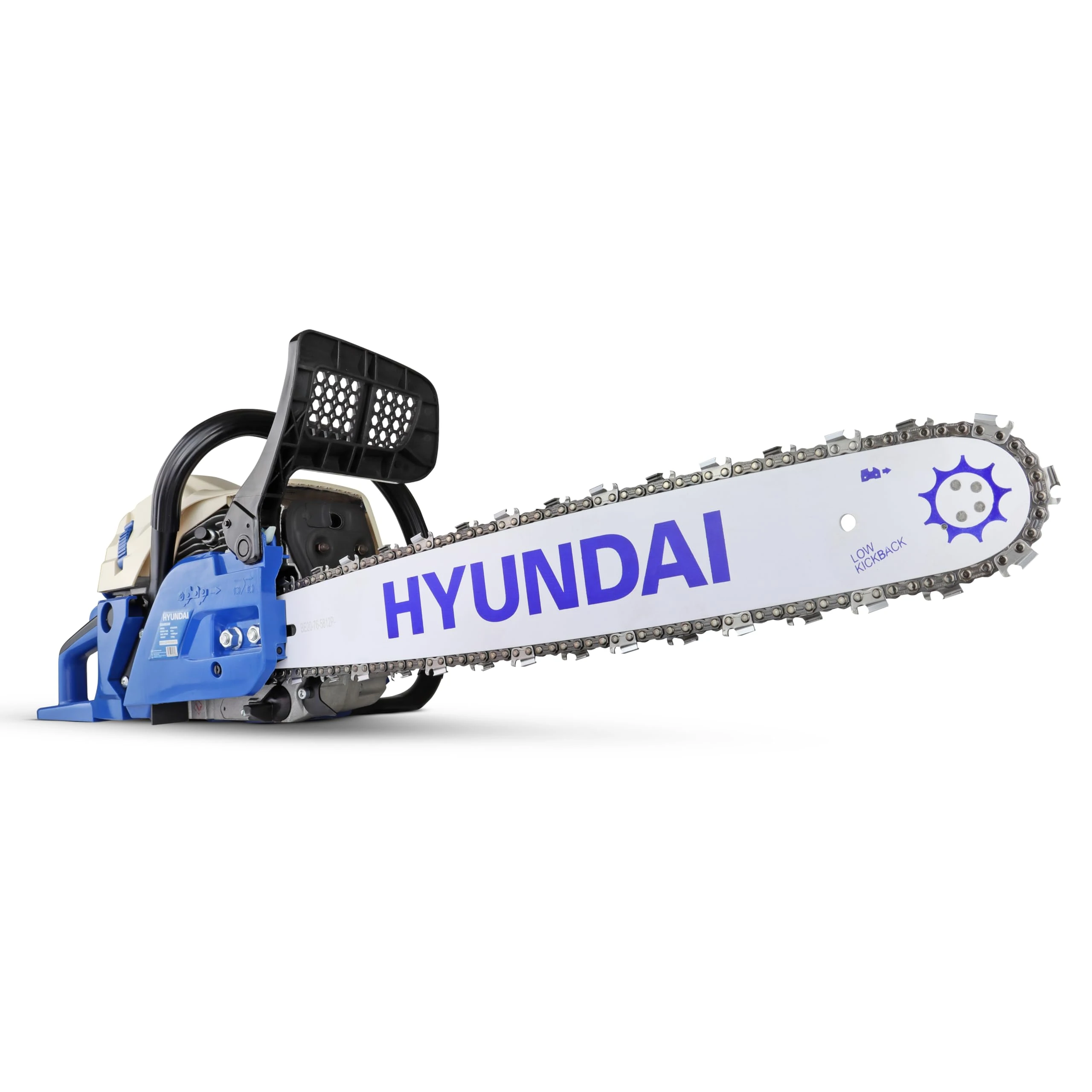 Hyundai 62cc 20" 50 cm Petrol Chainsaw Powerful, Lightweight, Durable and Heavy-Duty to Handle DIY and Gardening Cutting Jobs