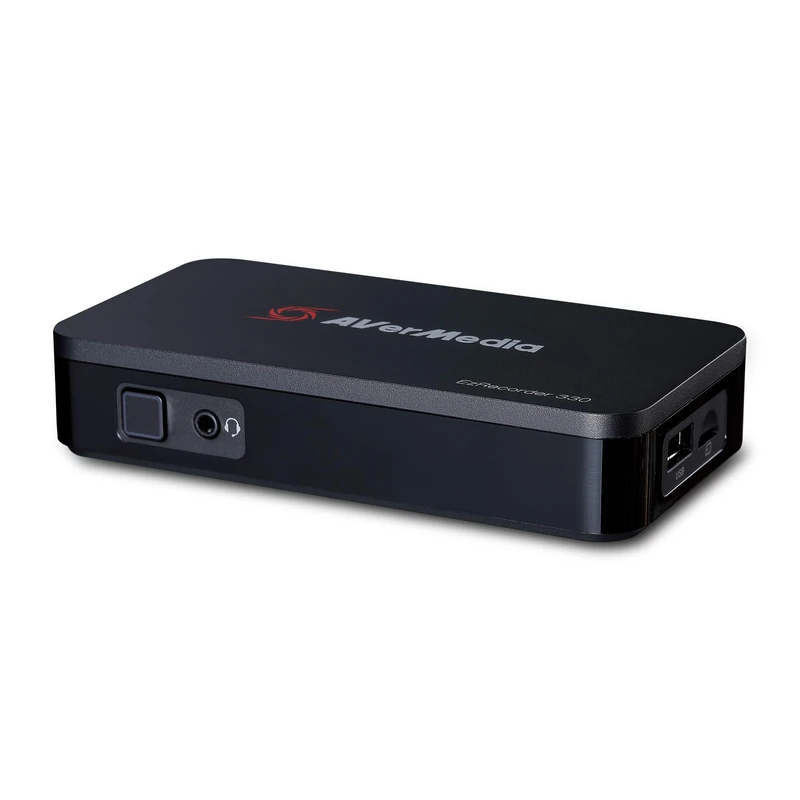 AVerMedia ER330 EZRecorder 330 – HDMI Recorder with 4K Pass-Through, 1080p Recording, PC-Free DVR, Schedule Recording, IR Blaster, Video Editing, Easy Setup, PS5, Xbox, TV, Set-Top Box