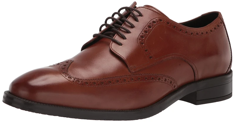 Cole Haan Men's Modern Essentials Wing Oxford, Chestnut British Tan, 8 UK