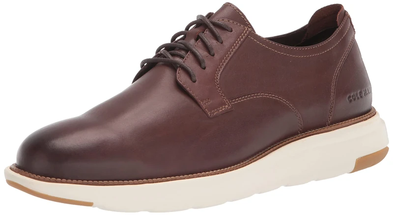 Cole Haan Men's Grand Atlantic Oxford, Pinot/Vachetta/Ivory, 10.5 UK