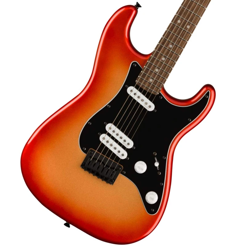 Squier by Fender Contemporary Stratocaster® Special HT Electric Guitar, Laurel Fingerboard, Black Pickguard, Sunset Metallic