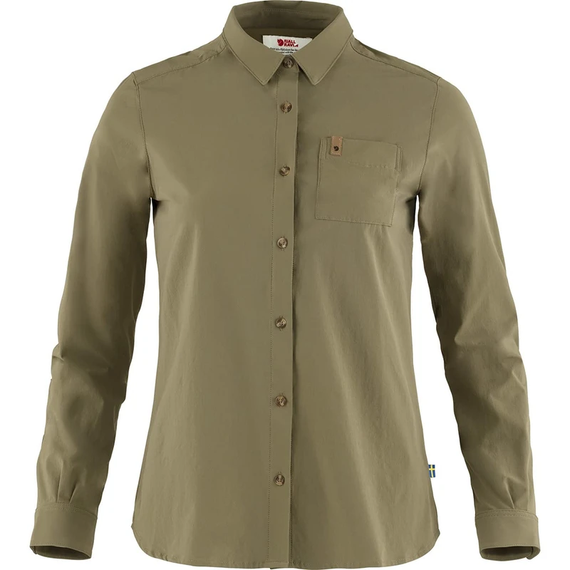 FJALLRAVEN F89980-620 Övik Lite Shirt LS W Green M