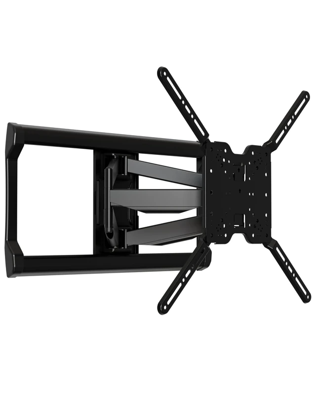 SANUS Full Motion TV Wall Mount for TVs up to 90" - Premium Design Extends 24" with Fingertip Swivel and Tilt - Easy 20 Minute Install - OLF24