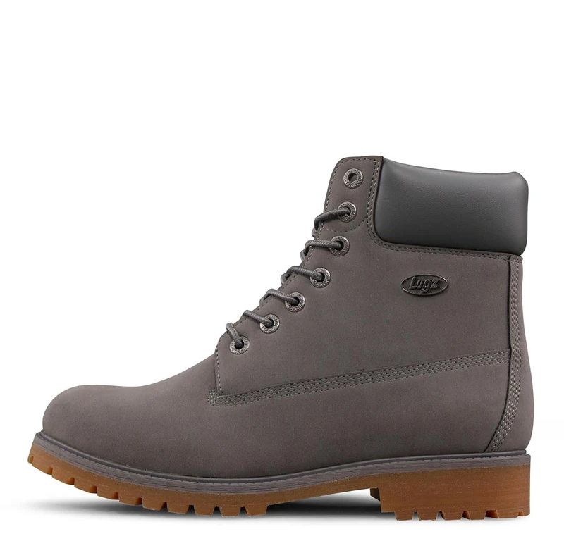 Lugz Men's Convoy Classic 6-inch Chukka Boot Fashion, Charcoal/Gum, 9.5 UK