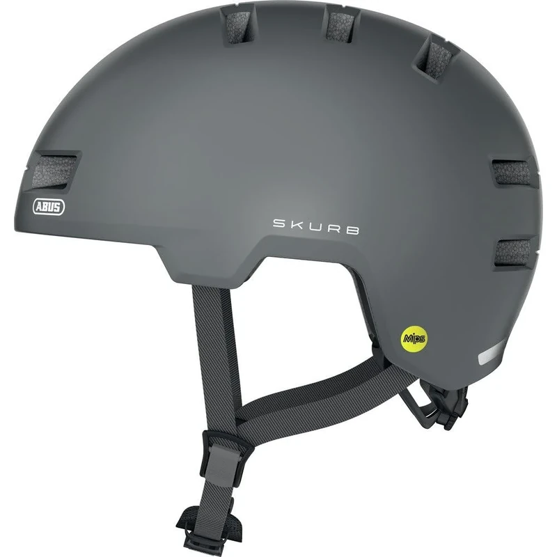 ABUS Skurb MIPS city helmet - bike helmet with additional impact protection - for skating, BMX riding or longboarding