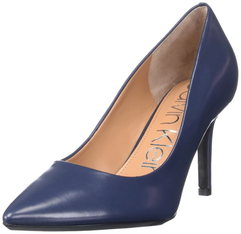 Calvin Klein Women's Gayle Pump, Navy Blue, 5.5 UK