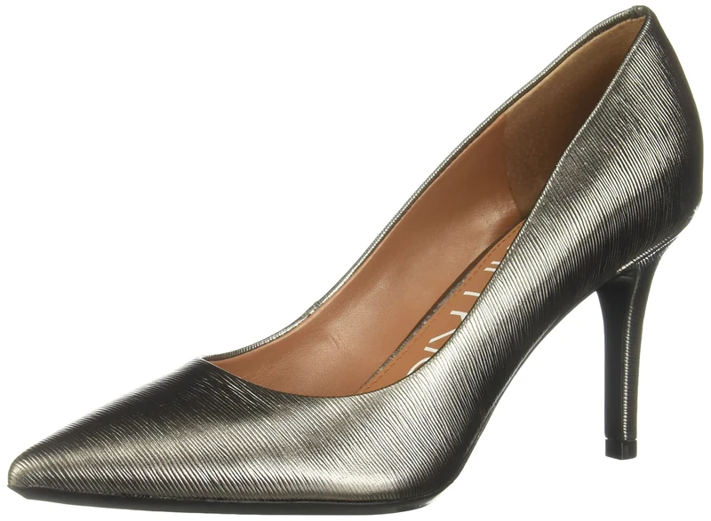 Calvin Klein Women's Gayle Pump, Anthracite, 3 UK